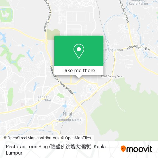 Restoran Loon Sing (隆盛佛跳墙大酒家) map