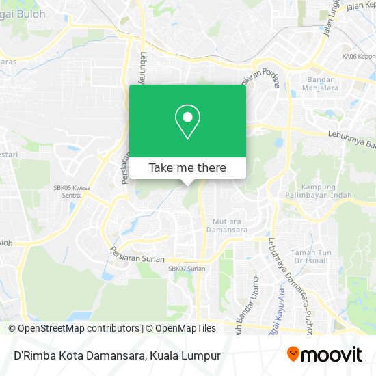 Peta D'Rimba Kota Damansara