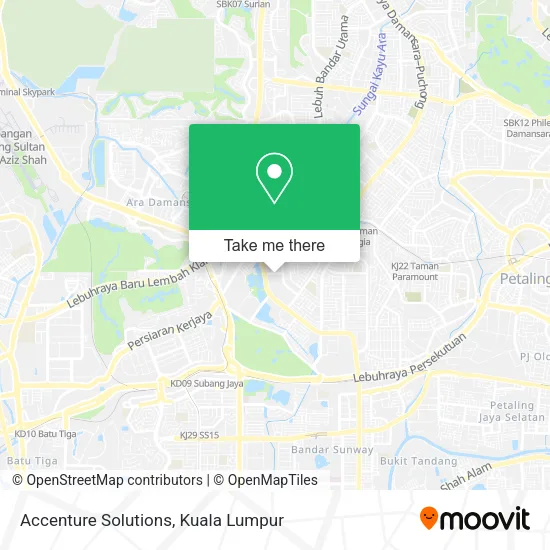 Accenture Solutions map