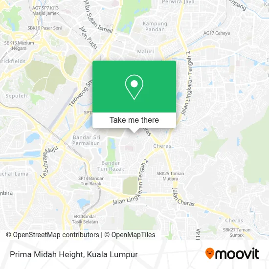 Prima Midah Height map