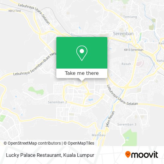 How To Get To Lucky Palace Restaurant In Seremban By Bus Or Train Moovit