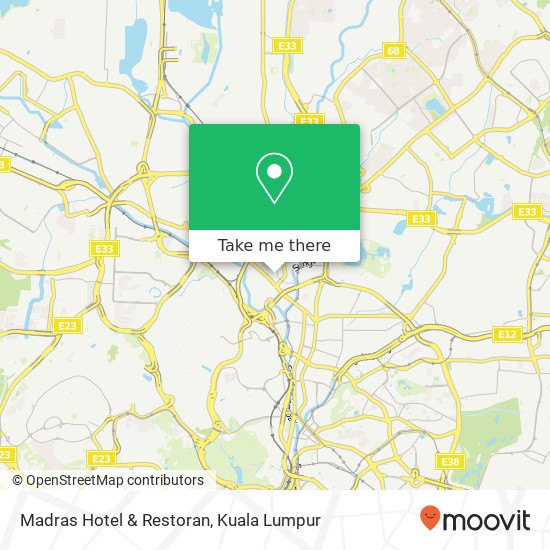 Madras Hotel & Restoran map