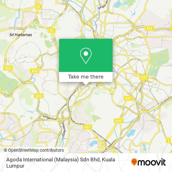 Peta Agoda International (Malaysia) Sdn Bhd