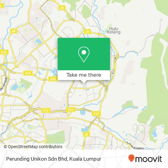 Perunding Unikon Sdn Bhd map