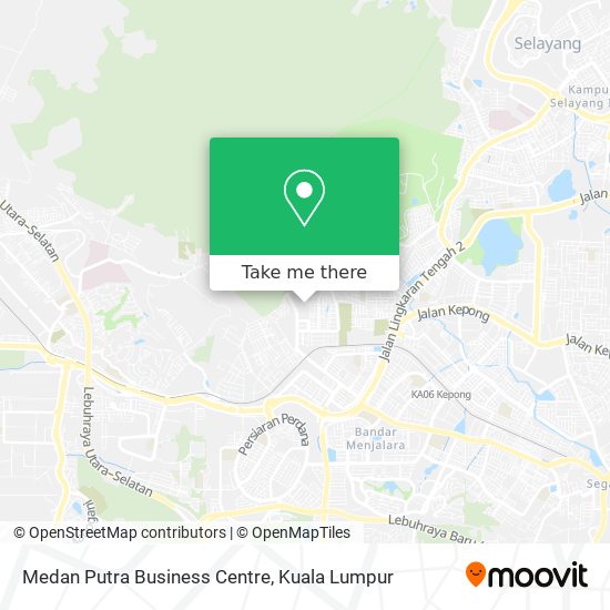 Medan Putra Business Centre map