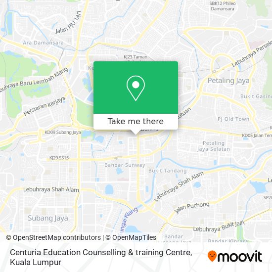 Centuria Education Counselling & training Centre map