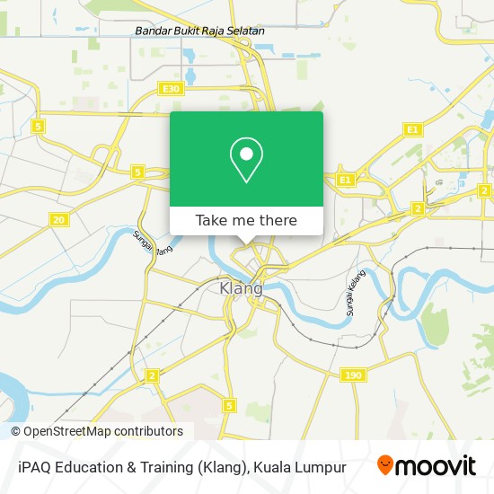 Peta iPAQ Education & Training (Klang)