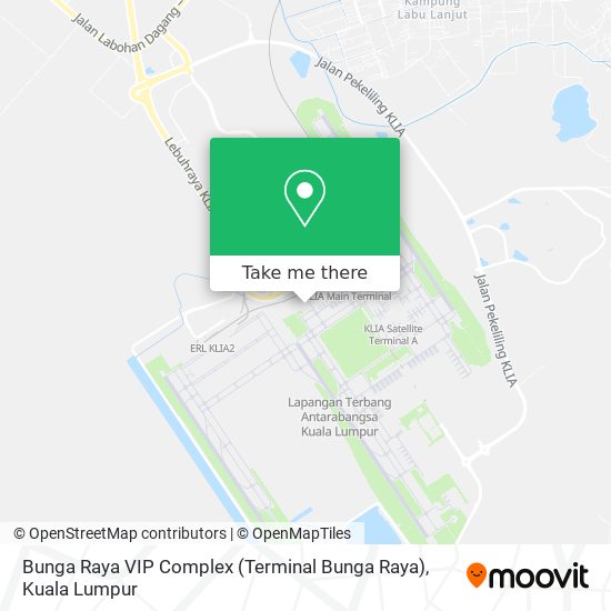 Peta Bunga Raya VIP Complex (Terminal Bunga Raya)