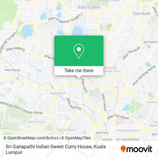 Sri Ganapathi Indian Sweet Curry House map