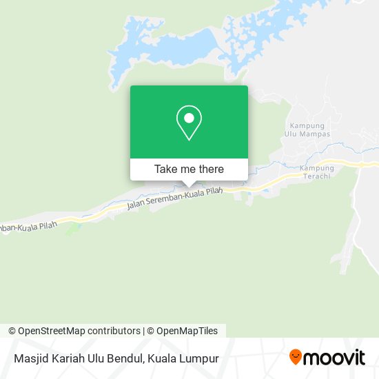 Masjid Kariah Ulu Bendul map
