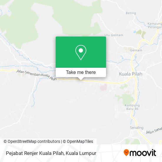 Pejabat Renjer Kuala Pilah map