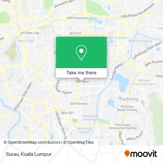Surau map