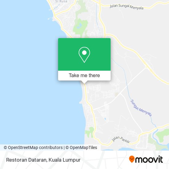 Restoran Dataran map