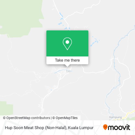 Peta Hup Soon Meat Shop (Non-Halal)