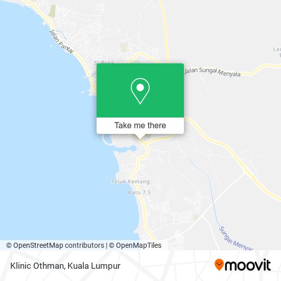 Klinic Othman map