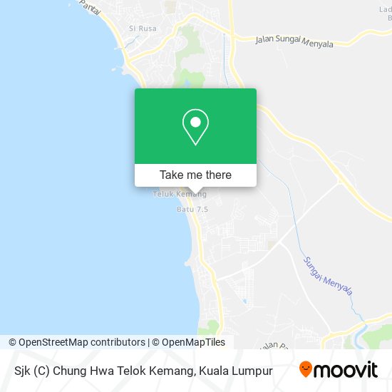 Peta Sjk (C) Chung Hwa Telok Kemang