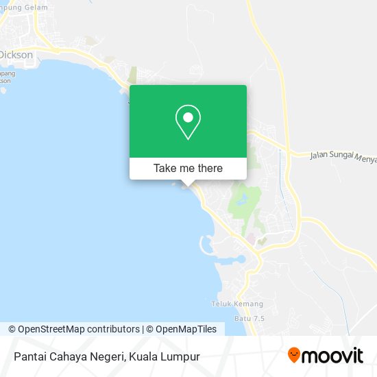 Pantai Cahaya Negeri map