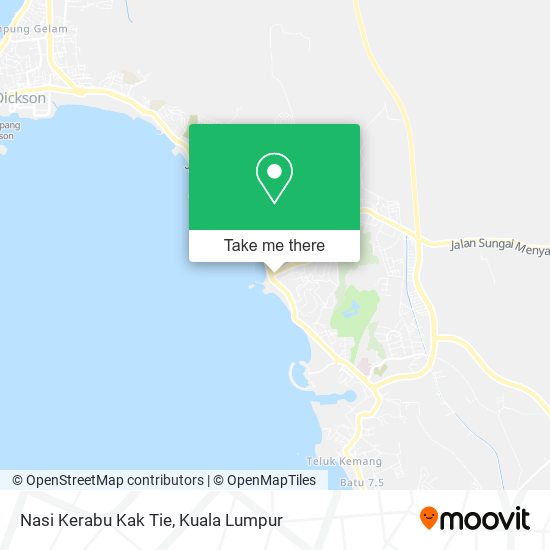Peta Nasi Kerabu Kak Tie