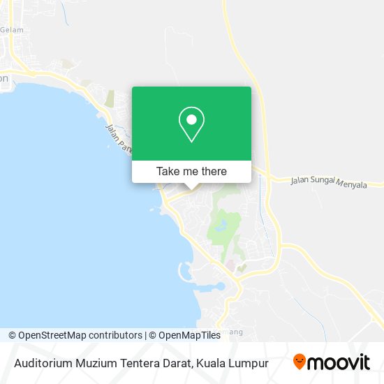 Peta Auditorium Muzium Tentera Darat