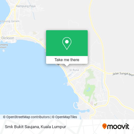 Smk Bukit Saujana map