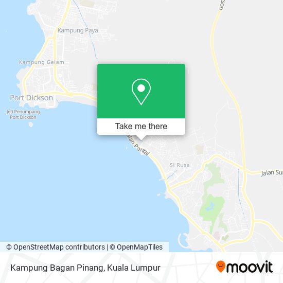 Kampung Bagan Pinang map