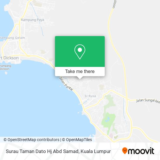 Surau Taman Dato Hj Abd Samad map