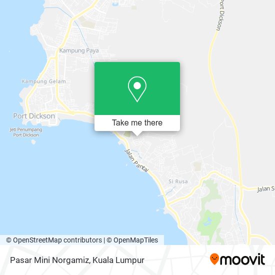 Pasar Mini Norgamiz map
