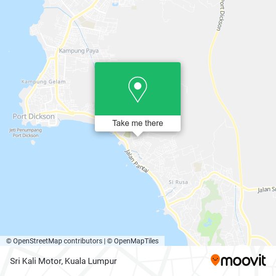 Peta Sri Kali Motor