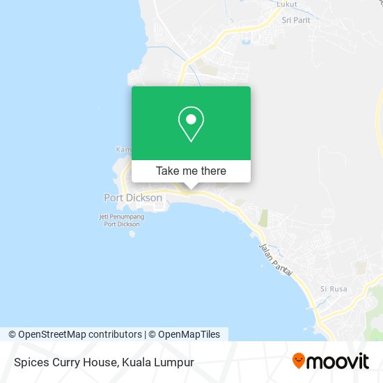 Spices Curry House map