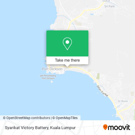 Peta Syarikat Victory Battery