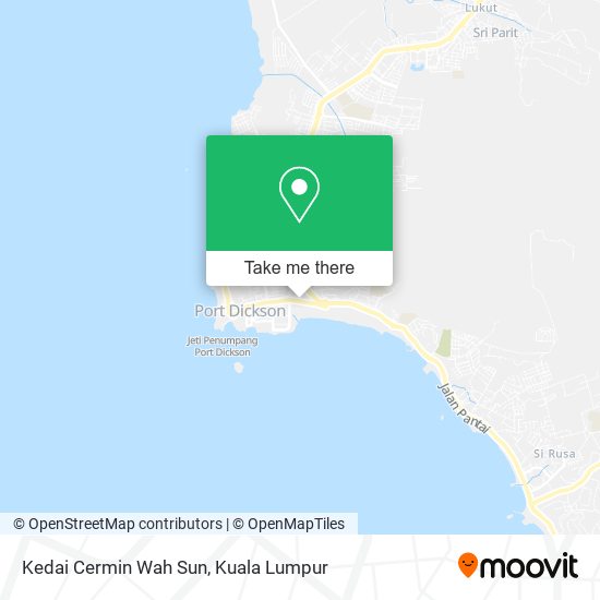 Kedai Cermin Wah Sun map