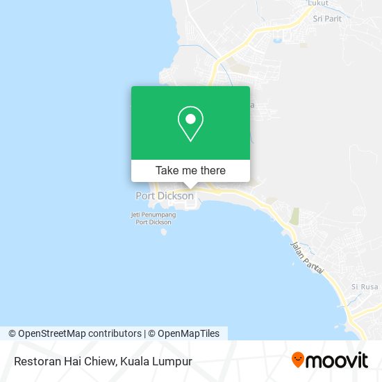 Restoran Hai Chiew map