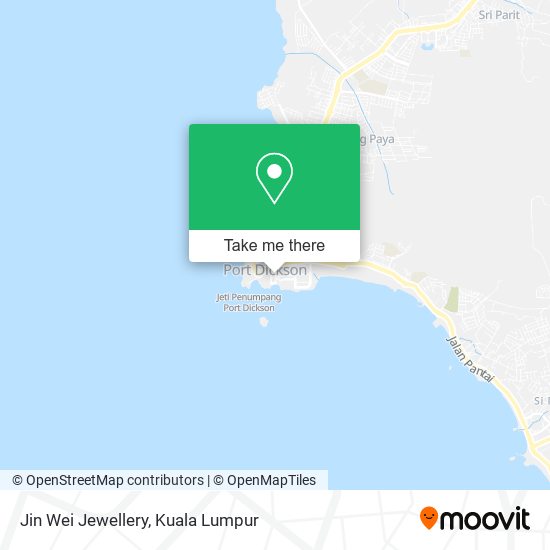 Jin Wei Jewellery map