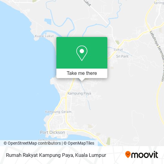 Rumah Rakyat Kampung Paya map