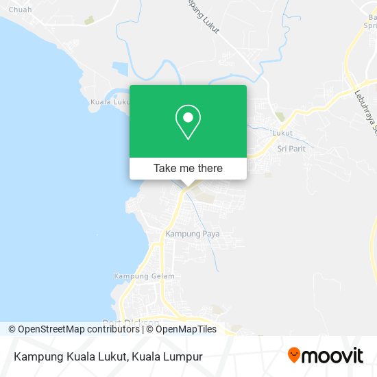 Peta Kampung Kuala Lukut