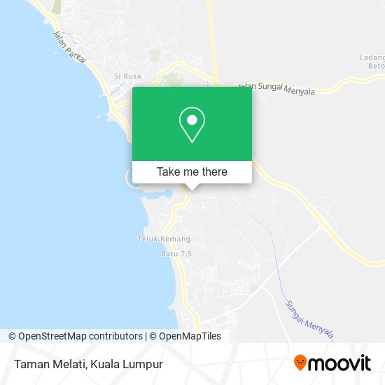 Taman Melati map