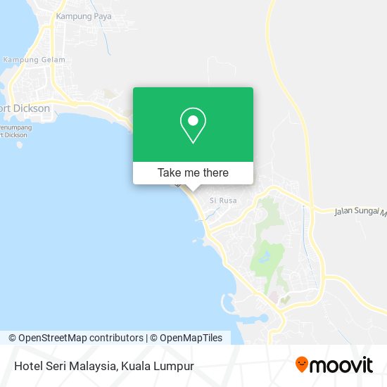 Peta Hotel Seri Malaysia