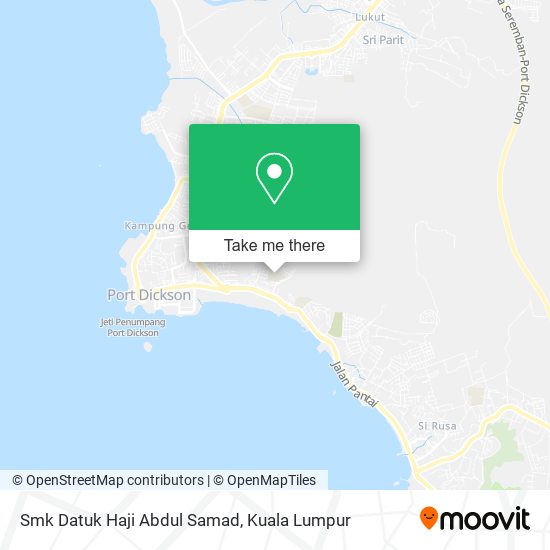 Peta Smk Datuk Haji Abdul Samad