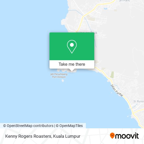 Kenny Rogers Roasters map