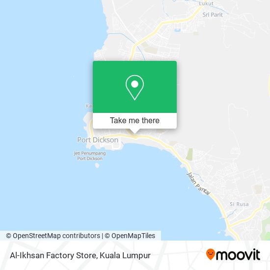 Al-Ikhsan Factory Store map