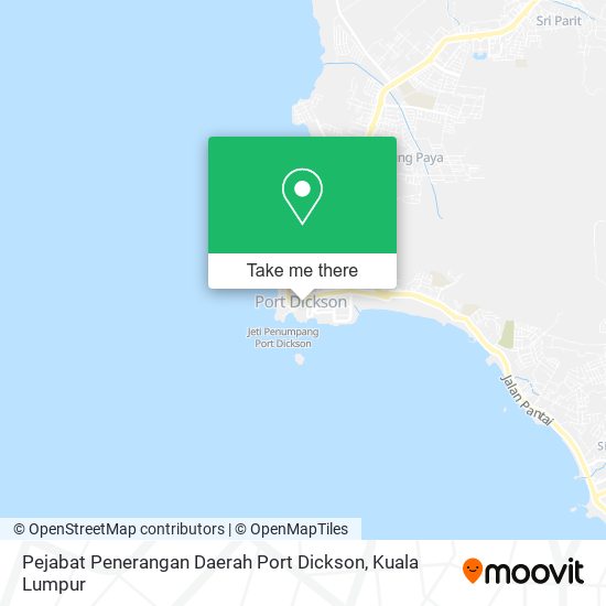 Pejabat Penerangan Daerah Port Dickson map