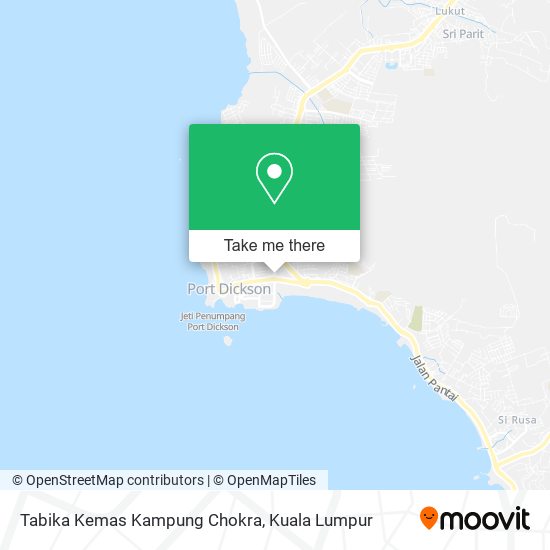 Tabika Kemas Kampung Chokra map
