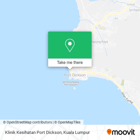 Klinik Kesihatan Port Dickson map
