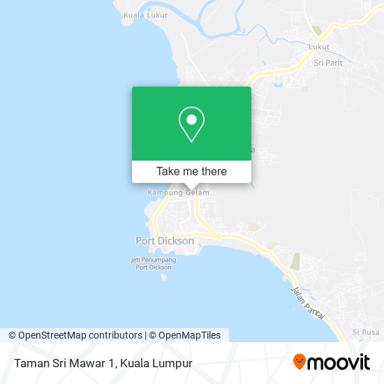 Peta Taman Sri Mawar 1