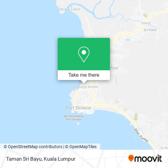 Taman Sri Bayu map