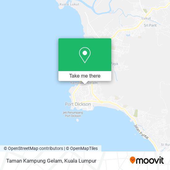 Peta Taman Kampung Gelam