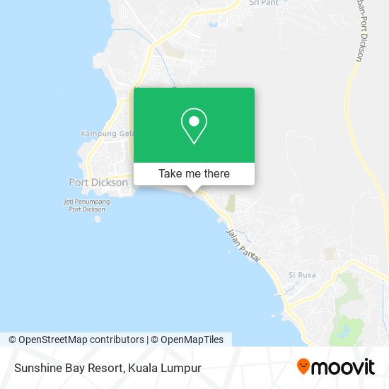 Peta Sunshine Bay Resort