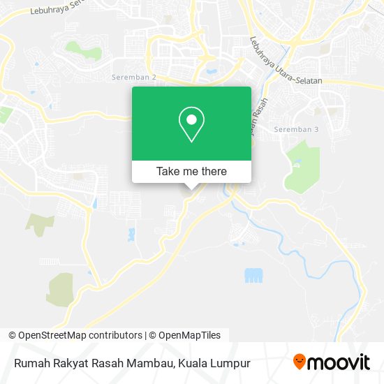 Peta Rumah Rakyat Rasah Mambau