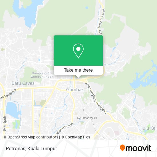 Petronas map