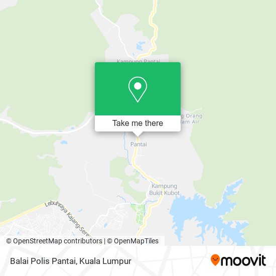 Peta Balai Polis Pantai